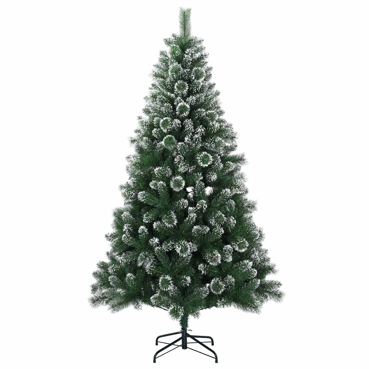 vidaXL Artificial Christmas Tree with Bauble 240 cm 300 LEDs 5