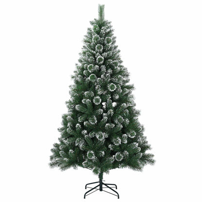 vidaXL Artificial Christmas Tree with Bauble 240 cm 300 LEDs 5