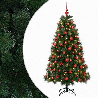 vidaXL Artificial Christmas Tree with Bauble 210 cm 300 LEDs 2