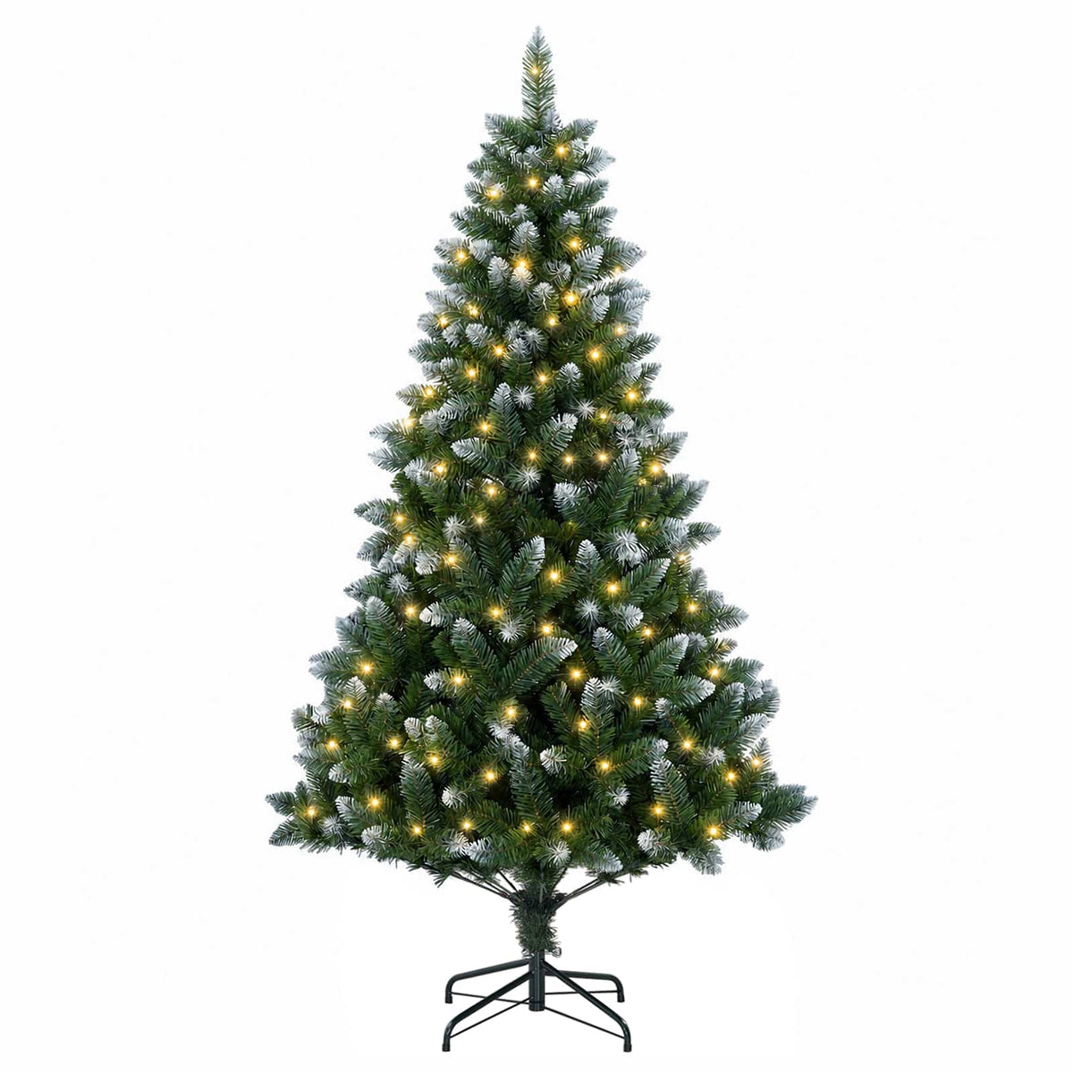 Artificial Christmas Tree with Bauble 150 LEDs 150 cm with LEDs
