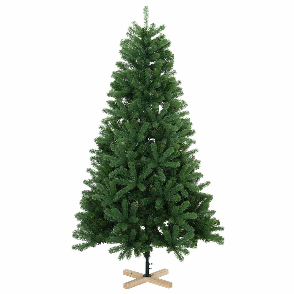 vidaXL Artificial Christmas Tree with Bauble 240 cm 300 LEDs 5