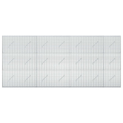 vidaXL Gabion with 3.5 mm Wire and 5x2.5 cm Mesh 350x10x150 cm 3