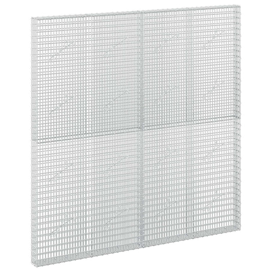 vidaXL Gabion with 3.5 mm Wire and 5x2.5 cm Mesh 200x10x200 cm 2