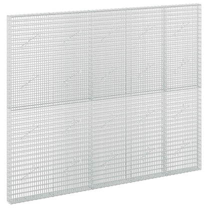 Gabion with 3.5 mm Wire and 5x2.5 cm Mesh 50x10x200 cm Height 200 cm Thickness 10 cm 50–1000 cm 250 cm