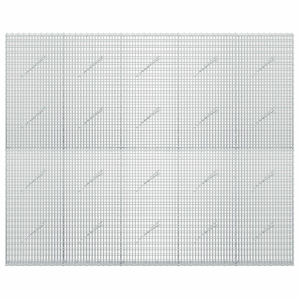 Gabion with 3.5 mm Wire and 5x2.5 cm Mesh 50x10x200 cm Height 200 cm Thickness 10 cm 50–1000 cm 250 cm