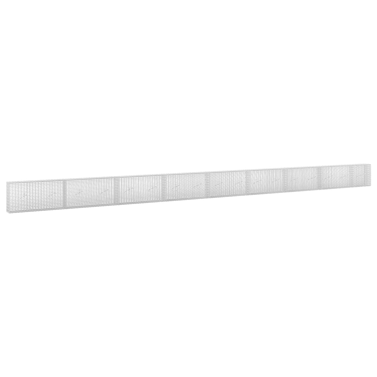 vidaXL Gabion with 3.5 mm Wire and 5x2.5 cm Mesh 850x20x50 cm 2