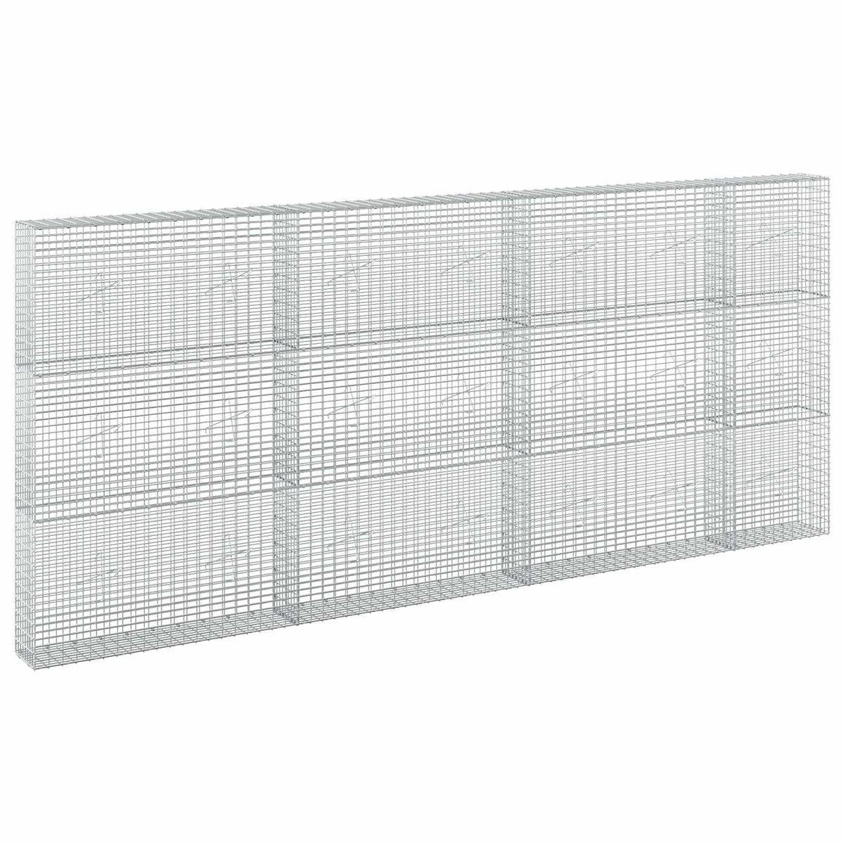 Gabion with 3.5 mm Wire and 5x2.5 cm Mesh 50x20x150 cm Height 150 cm Thickness 20 cm 50–1000 cm 350 cm