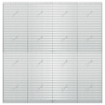 vidaXL Gabion with 3.5 mm Wire and 5x2.5 cm Mesh 200x20x200 cm 3