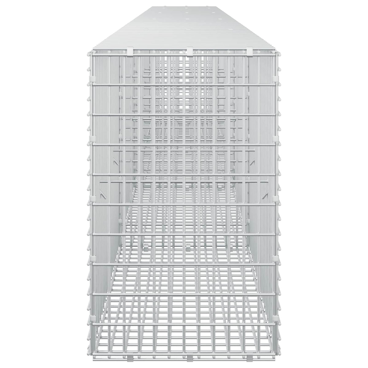 vidaXL Gabion with 3.5 mm Wire and 5x2.5 cm Mesh 450x30x50 cm 4
