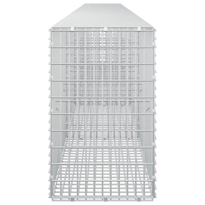 vidaXL Gabion with 3.5 mm Wire and 5x2.5 cm Mesh 450x30x50 cm 4