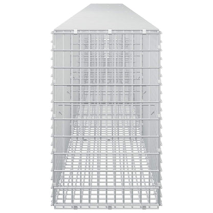 vidaXL Gabion with 3.5 mm Wire and 5x2.5 cm Mesh 500x30x50 cm 4