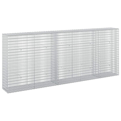 vidaXL Gabion with 3.5 mm Wire and 5x2.5 cm Mesh 250x30x100 cm 2