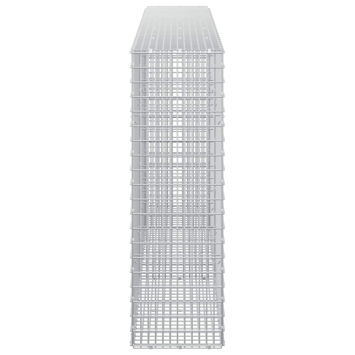 vidaXL Gabion with 3.5 mm Wire and 5x2.5 cm Mesh 250x30x100 cm 4