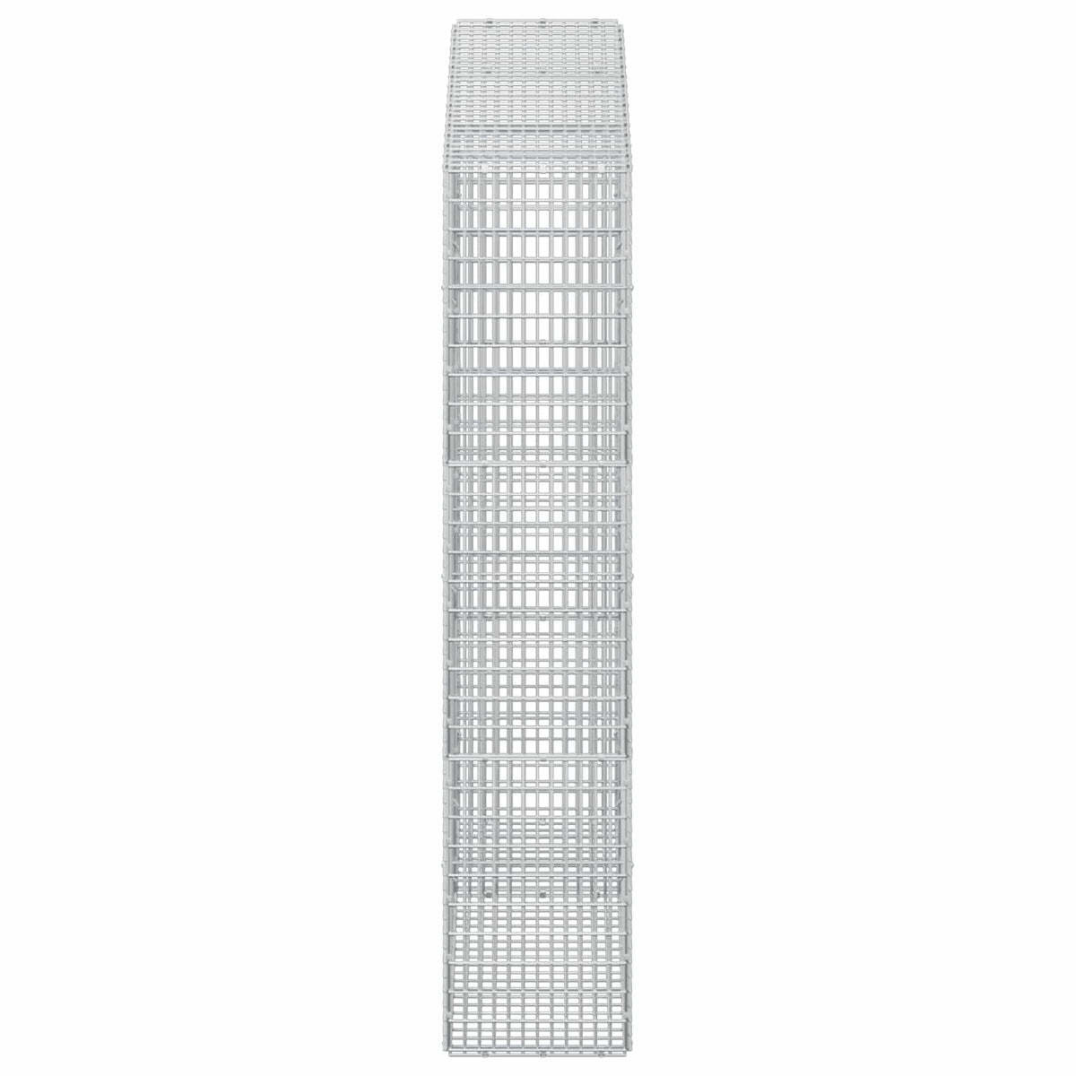 vidaXL Gabion with 3.5 mm Wire and 5x2.5 cm Mesh 150x30x150 cm 4