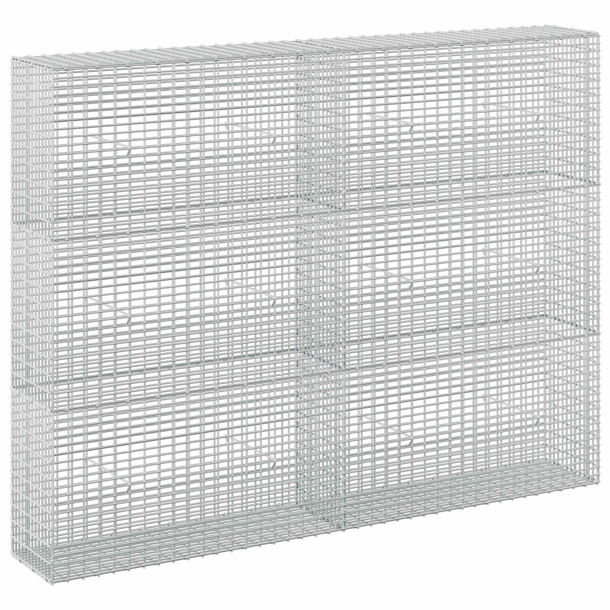 vidaXL Gabion with 3.5 mm Wire and 5x2.5 cm Mesh 200x30x150 cm 2