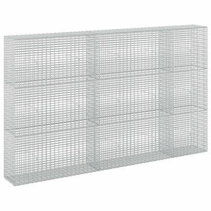 vidaXL Gabion with 3.5 mm Wire and 5x2.5 cm Mesh 250x30x150 cm 2