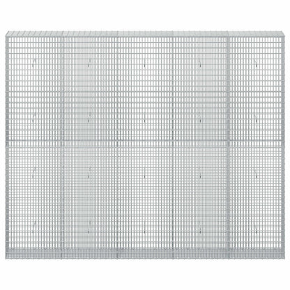 vidaXL Gabion with 3.5 mm Wire and 5x2.5 cm Mesh 250x30x200 cm 3