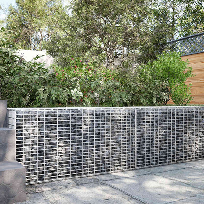 vidaXL Gabion with 3.5 mm Wire and 5x2.5 cm Mesh 50x50x50 cm