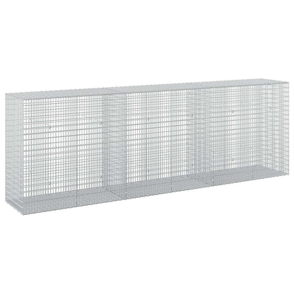 vidaXL Gabion with 3.5 mm Wire and 5x2.5 cm Mesh 300x50x100 cm 2