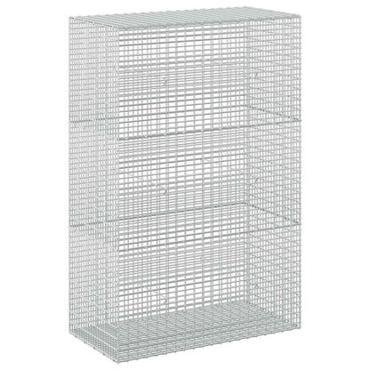 Gabion with 3.5 mm Wire and 5x2.5 cm Mesh 50x50x150 cm 100 cm