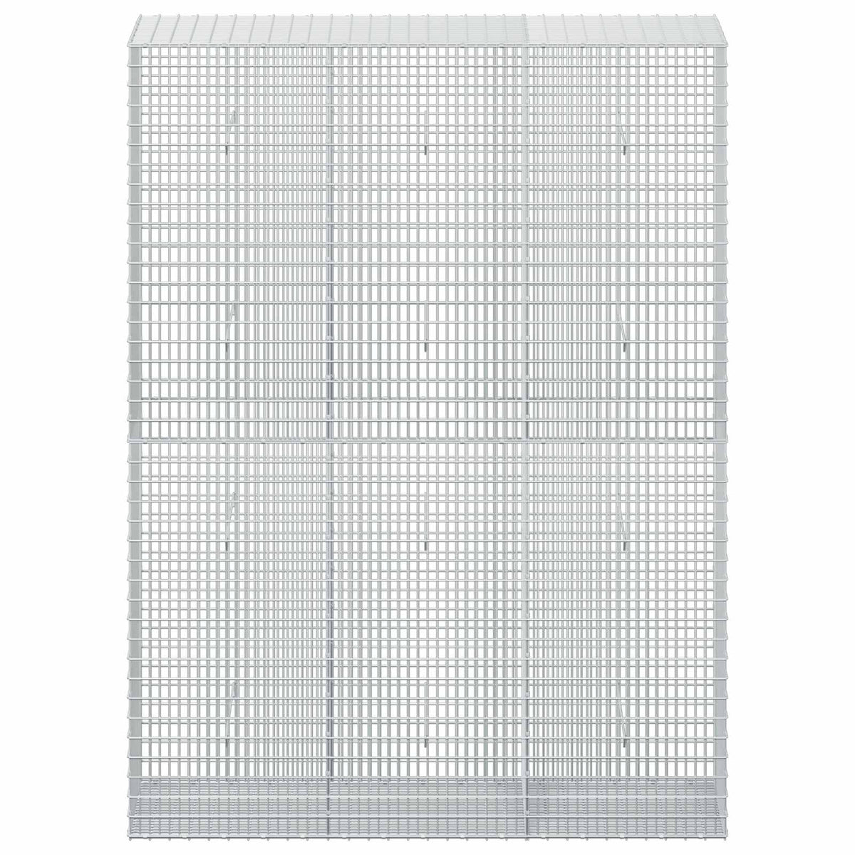Gabion with 3.5 mm Wire and 5x2.5 cm Mesh 50x50x200 cm 150 cm