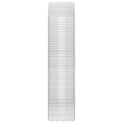 Gabion with 3.5 mm Wire and 5x2.5 cm Mesh 50x50x200 cm 150 cm