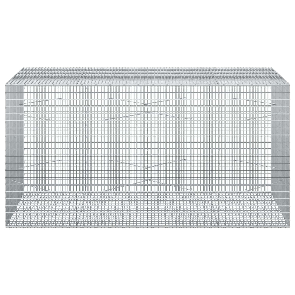 Gabion with 3.5 mm Wire and 5x2.5 cm Mesh 50x100x100 cm Height 100 cm Thickness 100 cm 50–1000 cm 200 cm