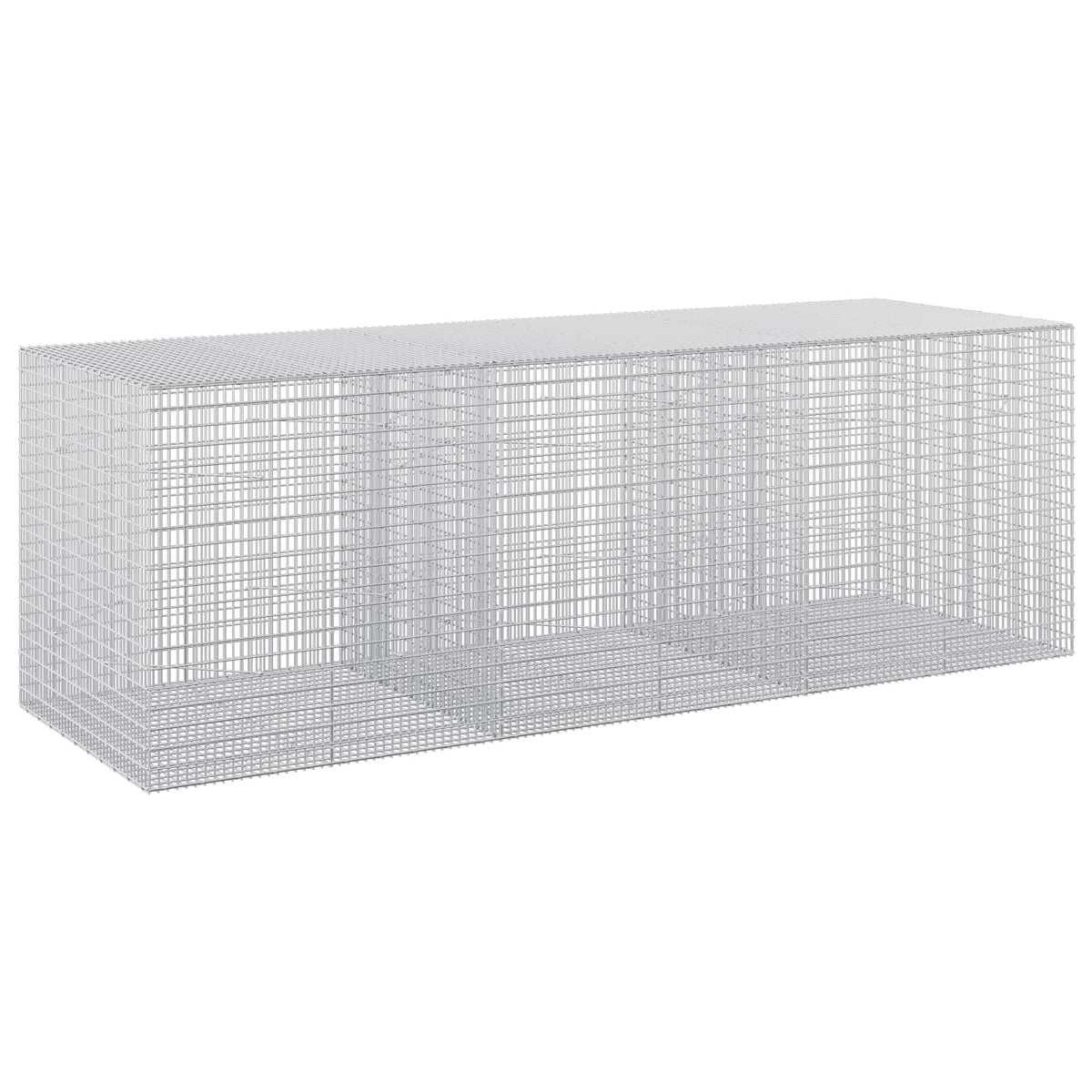 Gabion with 3.5 mm Wire and 5x2.5 cm Mesh 50x100x100 cm Height 100 cm Thickness 100 cm 50–1000 cm 300 cm