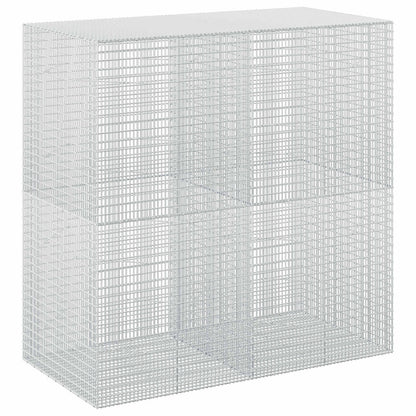Gabion with 3.5 mm Wire and 5x2.5 cm Mesh 50x100x200 cm Height 200 cm Thickness 100 cm 50–1000 cm 200 cm