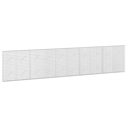 vidaXL Gabion with 3.5 mm Wire and 5x5 cm Mesh 500x10x100 cm 2