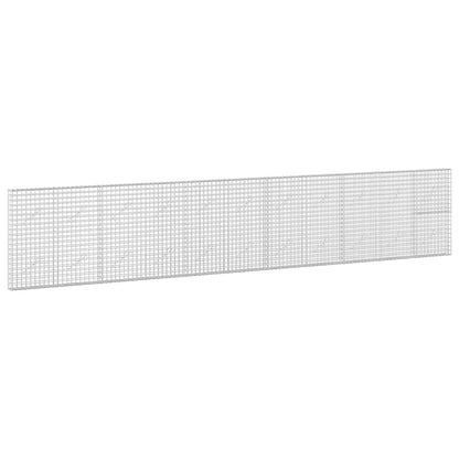 vidaXL Gabion with 3.5 mm Wire and 5x5 cm Mesh 550x10x100 cm 2