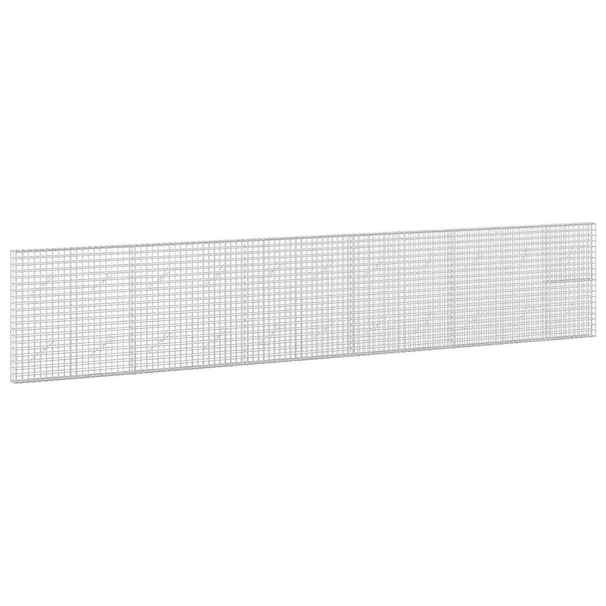Gabion with 3.5 mm Wire and 5x5 cm Mesh 50x10x100 cm Height 100 cm Thickness 10 cm 50–1000 cm 550 cm