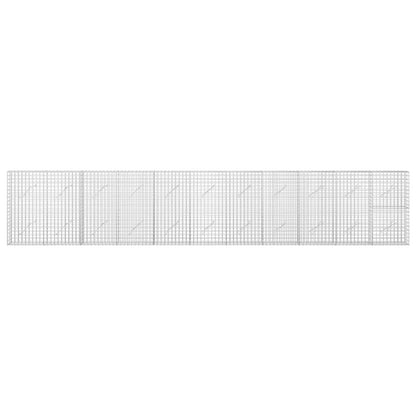 Gabion with 3.5 mm Wire and 5x5 cm Mesh 50x10x100 cm Height 100 cm Thickness 10 cm 50–1000 cm 550 cm