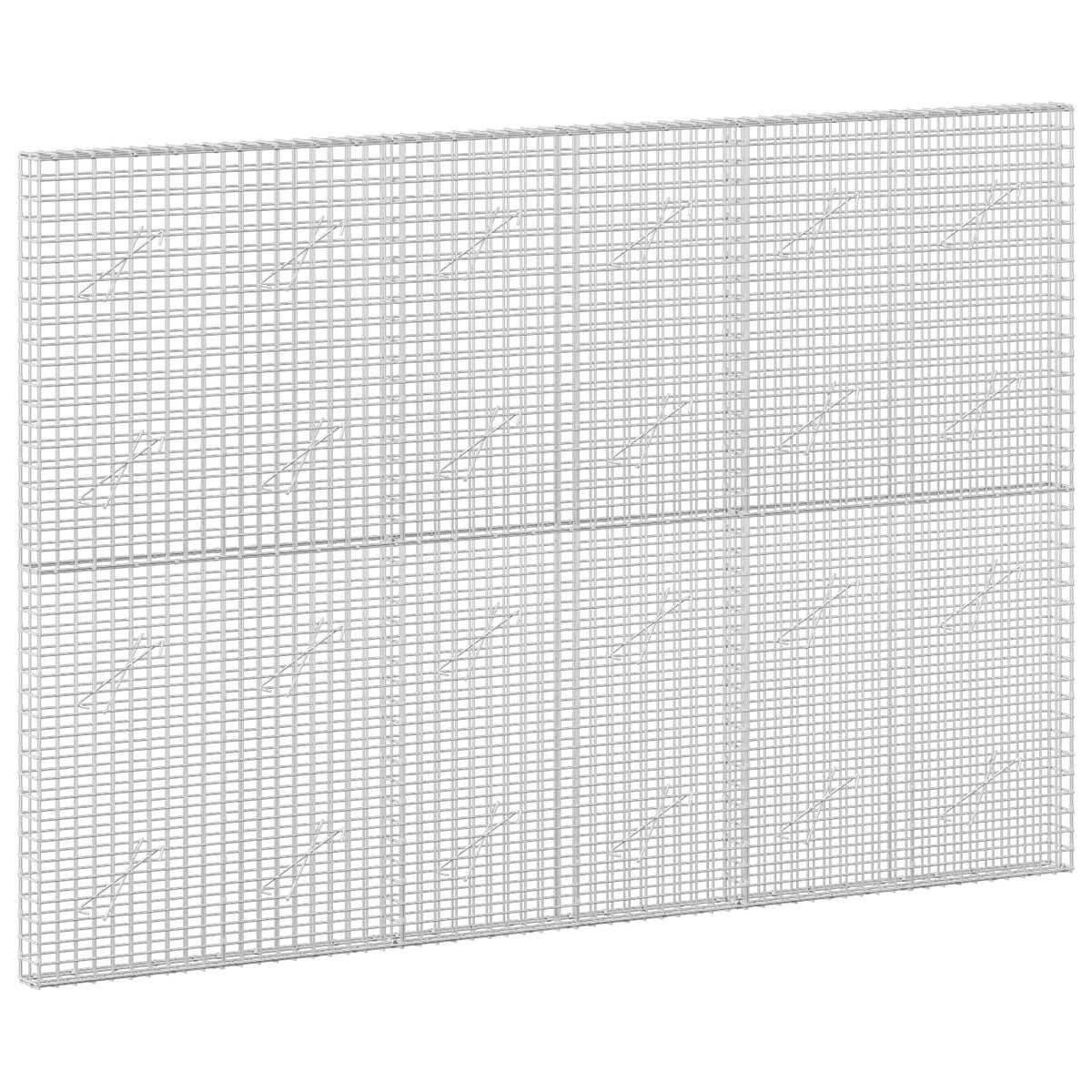 Gabion with 3.5 mm Wire and 5x5 cm Mesh 50x10x200 cm Height 200 cm Thickness 10 cm 50–1000 cm 300 cm