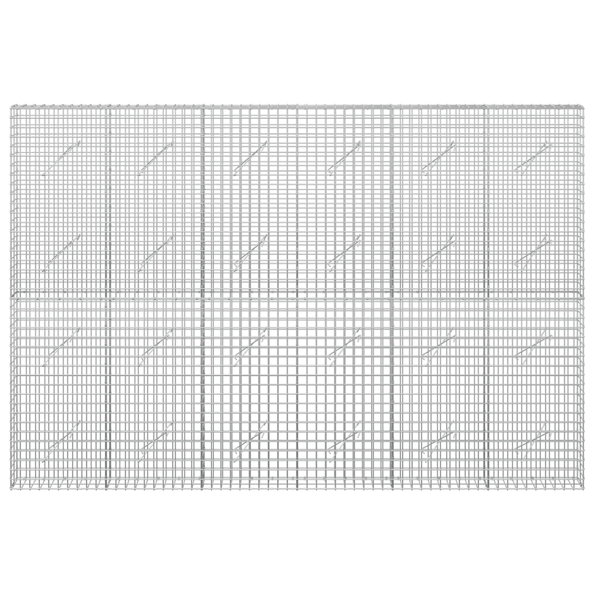 Gabion with 3.5 mm Wire and 5x5 cm Mesh 50x10x200 cm Height 200 cm Thickness 10 cm 50–1000 cm 300 cm