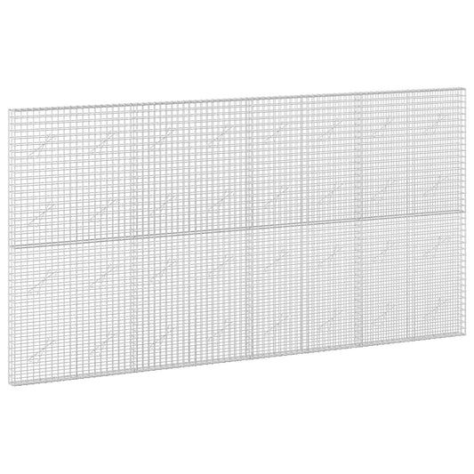 vidaXL Gabion with 3.5 mm Wire and 5x5 cm Mesh 400x10x200 cm 2