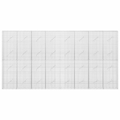 Gabion with 3.5 mm Wire and 5x5 cm Mesh 50x10x200 cm Height 200 cm Thickness 10 cm 50–1000 cm 400 cm