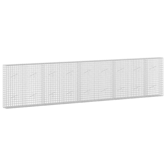 vidaXL Gabion with 3.5 mm Wire and 5x5 cm Mesh 450x20x100 cm 2