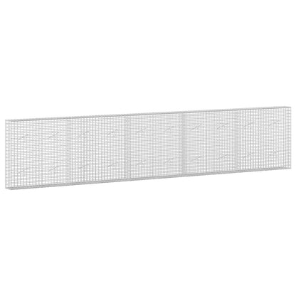 Gabion with 3.5 mm Wire and 5x5 cm Mesh 50x20x100 cm Height 100 cm Thickness 20 cm 50–1000 cm 500 cm