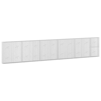 vidaXL Gabion with 3.5 mm Wire and 5x5 cm Mesh 550x20x100 cm 2