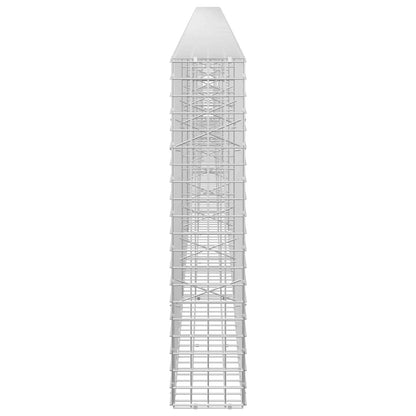 vidaXL Gabion with 3.5 mm Wire and 5x5 cm Mesh 600x20x100 cm 4