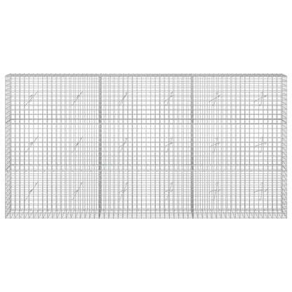 vidaXL Gabion with 3.5 mm Wire and 5x5 cm Mesh 300x20x150 cm 3