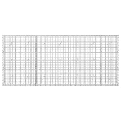 vidaXL Gabion with 3.5 mm Wire and 5x5 cm Mesh 350x20x150 cm 3