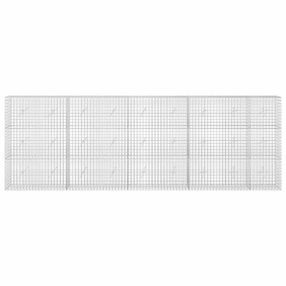 vidaXL Gabion with 3.5 mm Wire and 5x5 cm Mesh 450x20x150 cm 3
