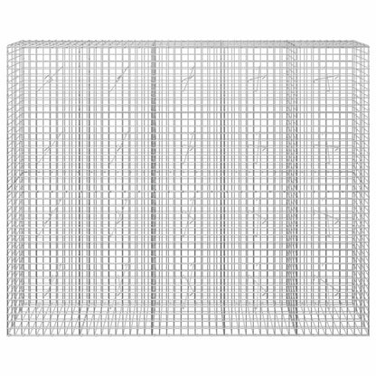 vidaXL Gabion with 3.5 mm Wire and 5x5 cm Mesh 250x20x200 cm 3
