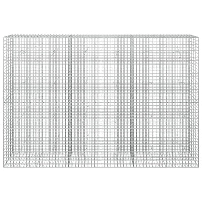 vidaXL Gabion with 3.5 mm Wire and 5x5 cm Mesh 300x20x200 cm 3