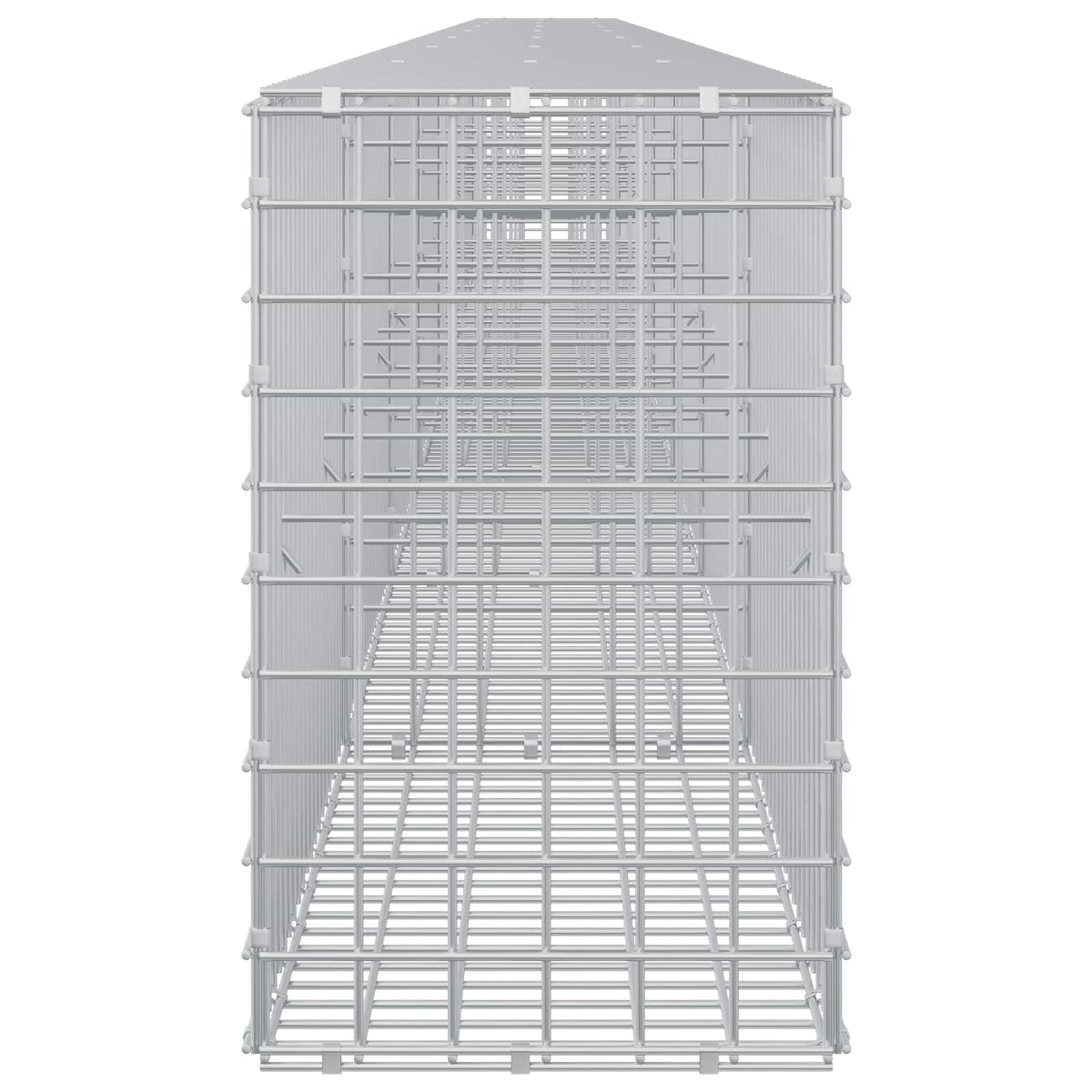 vidaXL Gabion with 3.5 mm Wire and 5x5 cm Mesh 750x30x50 cm 4