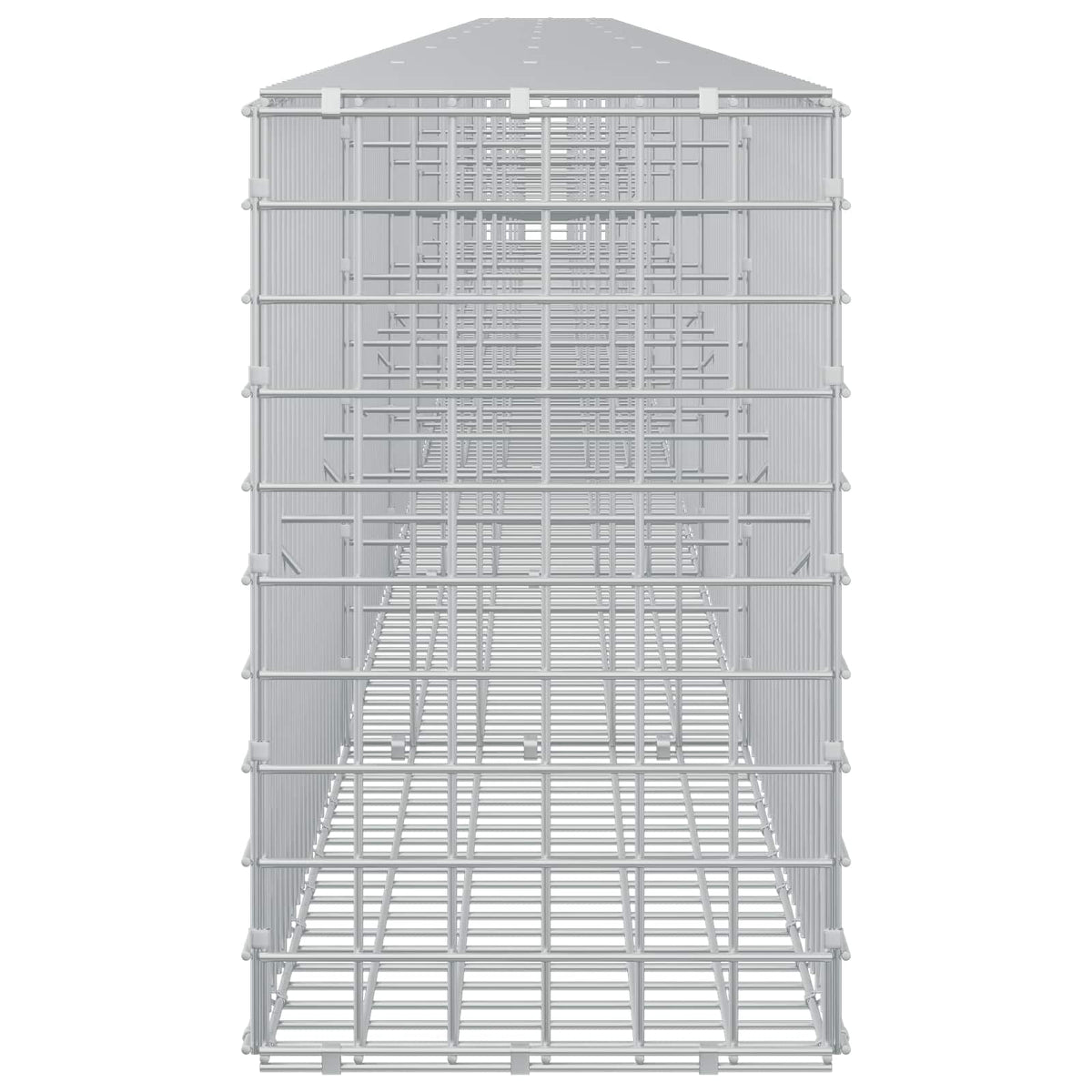 vidaXL Gabion with 3.5 mm Wire and 5x5 cm Mesh 800x30x50 cm 4