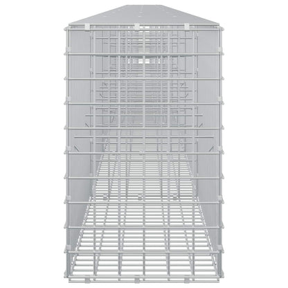 vidaXL Gabion with 3.5 mm Wire and 5x5 cm Mesh 800x30x50 cm 4