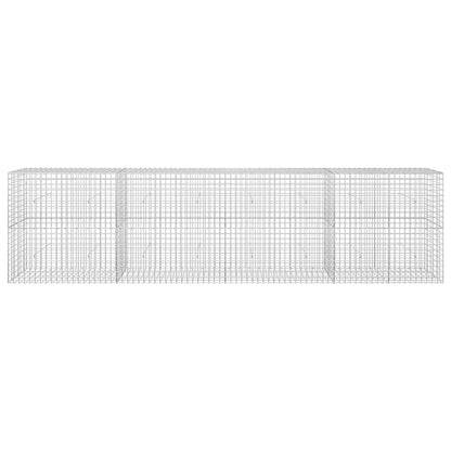 vidaXL Gabion with 3.5 mm Wire and 5x5 cm Mesh 400x30x100 cm 3